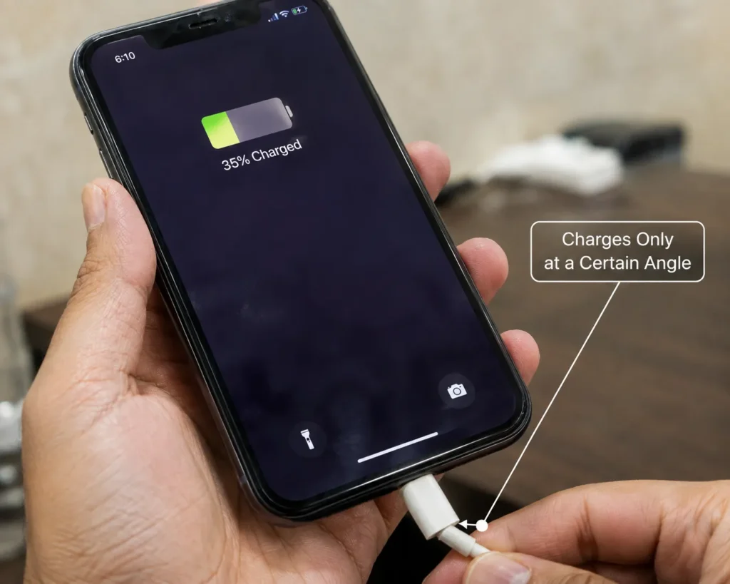 Charges Only at a Certain Angle​