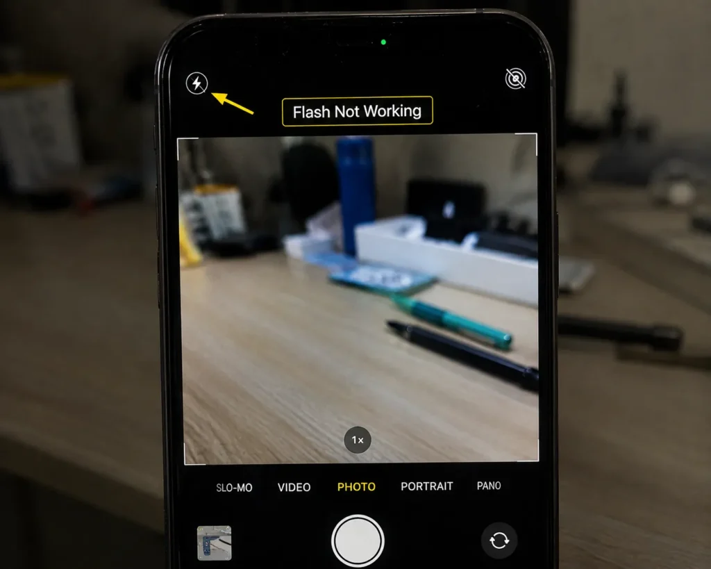 Flash Not Working