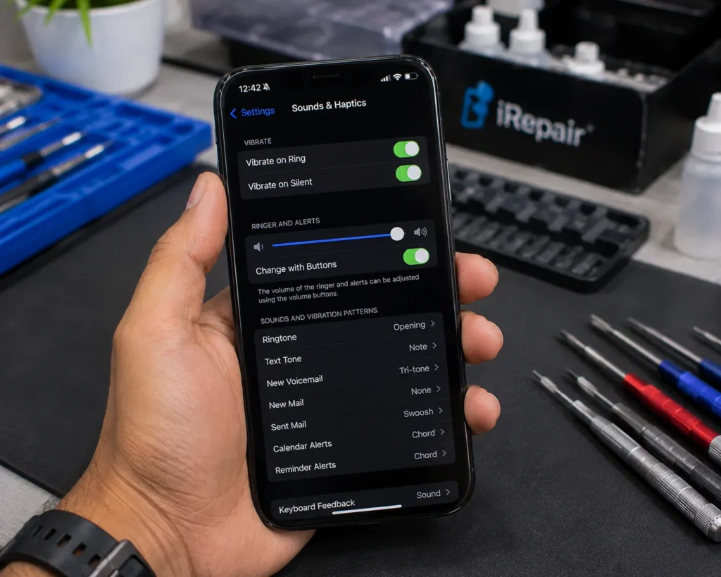 Vibration Delayed After Notification​