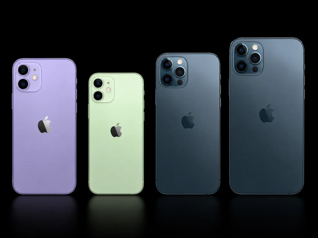 iPhone 12, iPhone 12 Mini, iPhone 12 Pro, iPhone 12 Pro Max