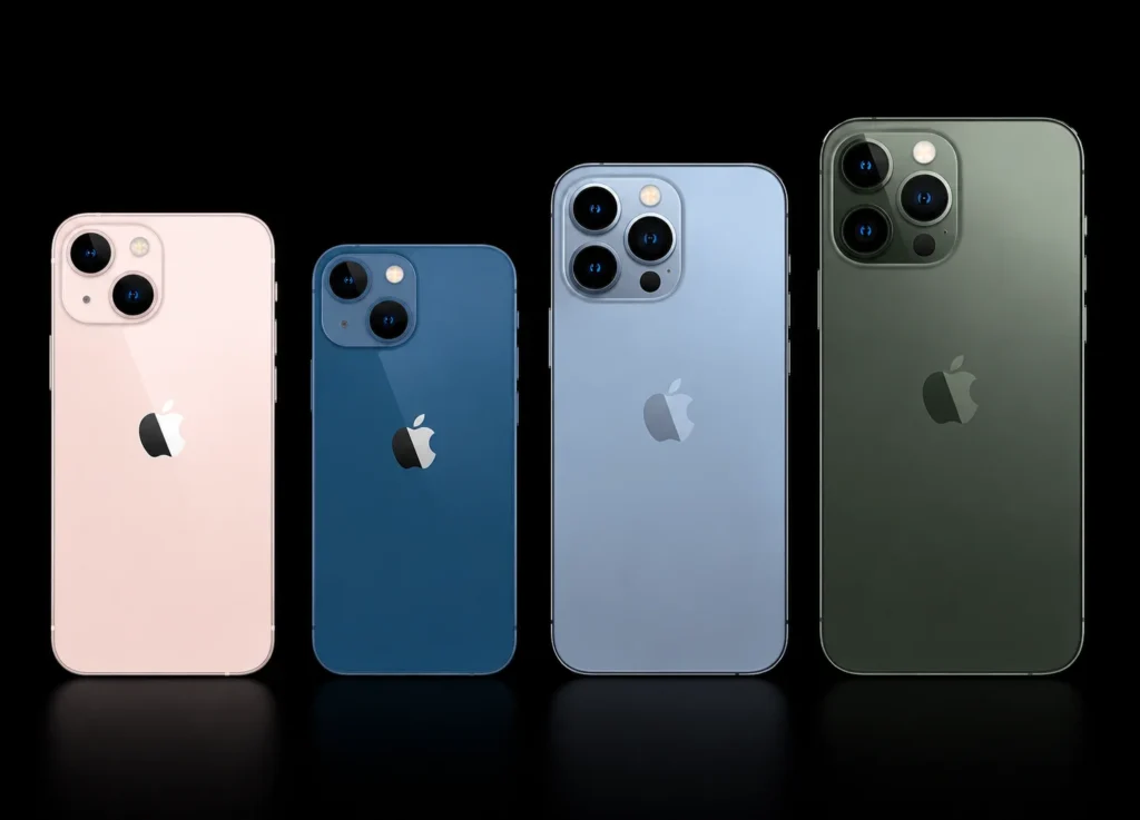 iPhone 13, iPhone 13 Mini, iPhone 13 Pro, iPhone 13 Pro Max