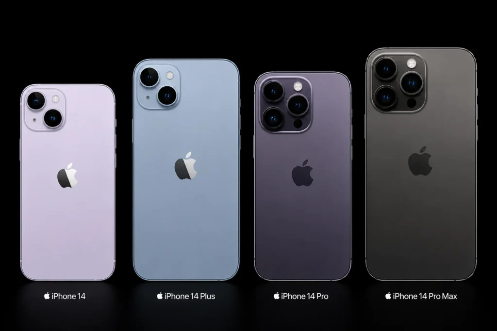 iPhone 14, iPhone 14 Plus, iPhone 14 Pro, iPhone 14 Pro Max