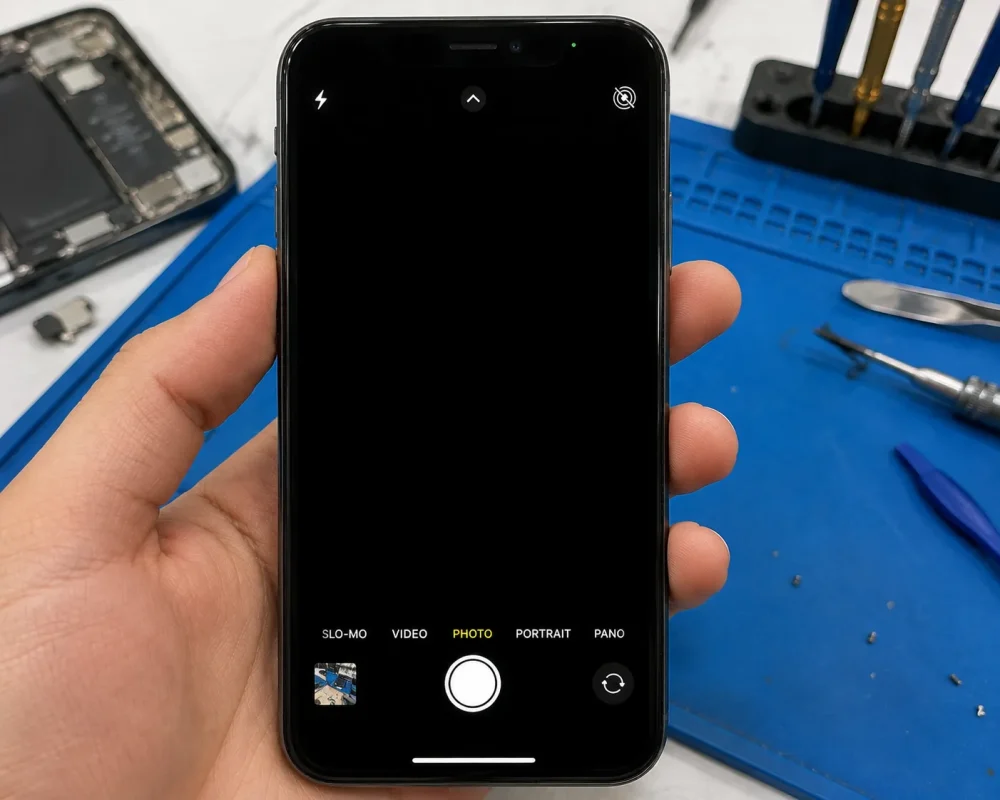 Black Screen When Opening Camera​